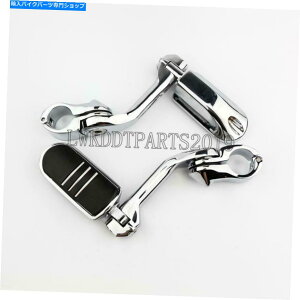 N[p[c 32mm 1.25 "Chrome PegStreamlinerHGWK[htbgyO}Eg 32mm 1.25" Chrome Pegstreamliner Highway Engine Guard Foot Pegs Mount For Harley