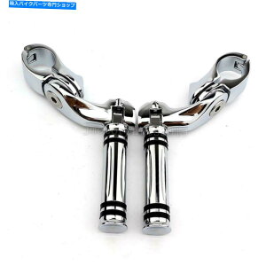 N[p[c Harley Sportster XL Roadster 883 1200̂߂̃NHPEG}EgNv Chrome Highway Foot Pegs Mount Clamp For Harley Sportster XL Roadster 883 1200