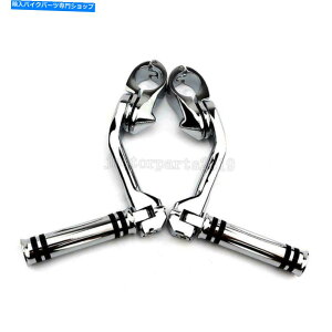�N���[���p�[�c 2�s�[�X�N���[���������H����PEGS�}�E���g�N�����v�́A�n�[���[�_�r�b�h�\���c�A�[���}���܂� 2PCS Chrome Highway Foot Pegs Mount Clamp Fits For Harley Davidson Touring US�y���s�A���i�z