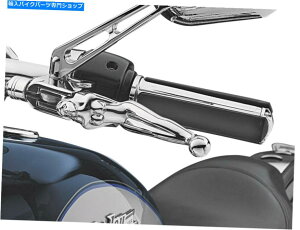 �N���[���p�[�c Harley-Davidson Flstn Softail Deluxe 2005-2013�V���G�b�g���o�[�N���[���N���[�N���L�� Harley-Davidson FLSTN Softail Deluxe 2005-2013Silhouette Levers Chrome Kuryakyn