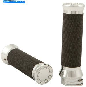 N[p[c n[hhCuN[XbgObvyAXbgP[uObvn[[X^[WX1982-84 Harddrive Chrome Throttle Grip Pair Throttle Cable Grips Harley Sturgis 1982-84