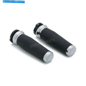 N[p[c NCLN[X[Obv - 5944 Kuryakyn Chrome Thresher Grips - 5944