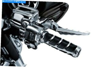�N���[���p�[�c Kuryakyn Chrome Kinetic Grips�X���b�g���t���C�o�[TOURING SOFTAIL TBW Kuryakyn Chrome Kinetic Grips Throttle Fly By Wire Harley Touring Softail TBW�y���s�A���i�z