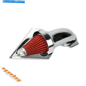 N[p[c Honda Shadow Aero 750̂߂̃NR[XpCNGAN[i[tB^[ێLbgN[ Chrome Cone Spike Air Cleaner Filter intake Kit Chrome For Honda Shadow Aero 750