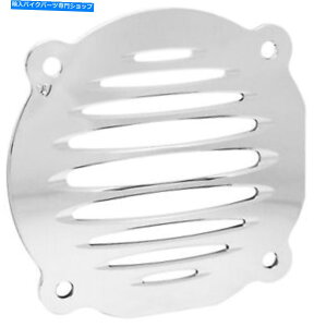 クロームパーツ Arlen Nessディープカットスピーカーグリル深部カットクローム03-900 Arlen Ness Deep Cut Speaker Grill Deep Cut Chrome 03-900