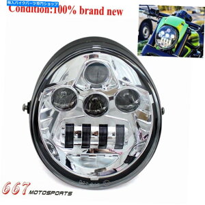 N[p[c Chrome - Harley Davidson VRSCA VROD Vrod .. DOTF60W Chrome - LED Headlight For Harley Davidson VRSCA V-Rod VRod .. DOT Approved 60W