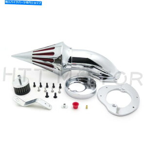 N[p[c z_VTX1300 VTX 1300 '86-'12NpXpCNGAN[i[zCtB^[Lbg Spike Air Cleaner Intake Filter Kit For Honda Vtx1300 Vtx 1300 '86-'12 Chrome