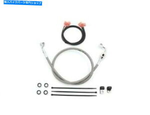 N[p[c 㕔ґgXeXu[Lz[XCZbg30.5 "NoWXn[[X|[cX^[ Rear Braided Stainless Brake Hose Line Set 30.5" Chrome Banjos Harley Sportster