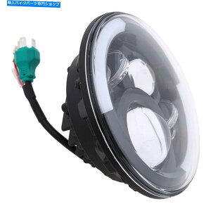 N[p[c قƂǂ̃n[[̃I[goĈ߂H4nC[r[7 "EhLEDwbhCgtBbg H4 High Low Beam 7" Round LED Headlight Fit For Most Harley Motorcycle Replace