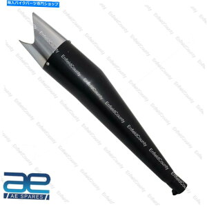�N���[���p�[�c ���C�����G���t�B�[���h�N���V�b�N350 S2U�̂��߂̃C���J�T�C�����T�[�u���b�N���N���� Dolphin Silencer Black & Chrome For Royal Enfield Classic 350 S2u�y���s�A���i�z