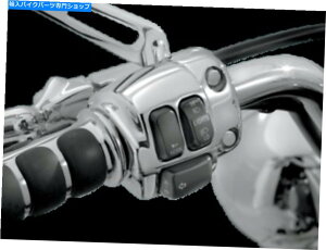 N[p[c 1996-2013n[[X|[cX^[XL1200 883 7808̂߂̃NCLN[XCb`nEWO KURYAKYN CHROME SWITCH HOUSINGS FOR 1996-2013 HARLEY SPORTSTER XL1200 883 7808