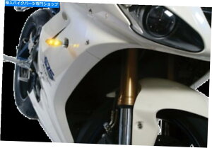 N[p[c Kuryakyn 2536VO}CN1000NAo[LED^[VOî߂̃^[VOi Kuryakyn 2536 Single Micro 1000 Chrome Amber LED Turn Signal for Harley Davidson