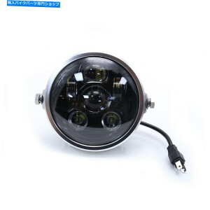 N[p[c JX^I[goCN[5.75 "n[[[hOCht[̂߂LEDvWFN^[wbhCg Custom Motorcycle Chrome 5.75"LED Projector Headlight For Harley Road Glide FLTR