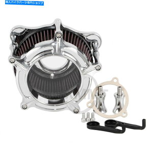 N[p[c n[[[hGNgOCh17-20̂߂̓GAN[i[zCbhtB^[N Clarity Air Cleaner Intake Red Filter Chrome For Harley Road Electra Glide 17-20