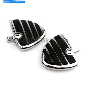 �N���[���p�[�c Harley Davidson Street Glide Road King Glide�̂��߂̃N�����n�C�E�F�C�E�B���O�t�b�g�y�O Chrome Highway Wing Foot Pegs for Harley Davidson Street Glide Road King Glide