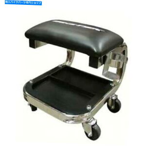 N[p[c c[gCȃrPebNW{N[N[p[V[g Heavy Duty BikeTek Jumbo Chrome Creeper Seat with Built in Tool Tray