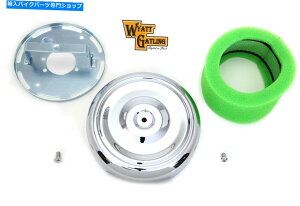 N[p[c Wyatt Gatling 8EhGAN[i[N Wyatt Gatling 8 Round Air Cleaner Chrome