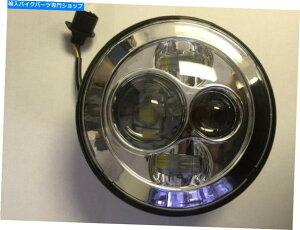 N[p[c 7 "fC[J[NvWFN^[HID LEDdwbhCgI[goCn[[ 7" DAYMAKER CHROME Projector HID LED Light Bulb Headlight Motorcycle Harley