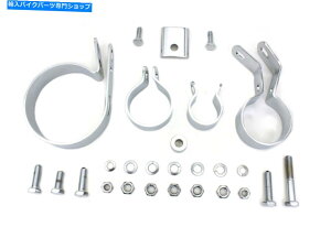 N[p[c ChromerCVXeNvLbgHarley-DavidsonɃtBbg܂ Chrome Exhaust System Clamp Kit fits Harley-Davidson