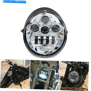 N[p[c n[[VbhVRSĈ߂̃hbgI[goCLEDvWFN^[wbhCgvʉ߃Cg DOT Motorcycle LED Projector Headlight Lamp Passing Lights For Harley V-Rod VRSC