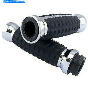 N[p[c Harley Touring Suftails TBW 0630-2641̂߂̃N[֒enhObv Chrome Grenade Hand Grips for Harley Touring Softails TBW 0630-2641