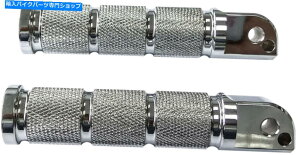 N[p[c n[hhCuNgq̑̃yOyAn[[Xg[g{u18-20 Harddrive Chrome Retro Passenger Footpegs Foot Peg Pair Harley Street Bob 18-20