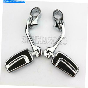 N[p[c Harley Electra Glide Classic FlhtcpN[1-1 / 4 "GWK[htbgyO Chrome 1-1/4" Engine Guard Foot Pegs For Harley Electra Glide Classic FLHTC