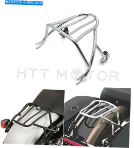 N[p[c Harley Sportster XL 883 1200 2004UppN[tF_[וbN\V[g Chrome Fender Luggage Rack Solo Seat For Harley Sportster XL 883 1200 2004&Up