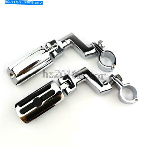 �N���[���p�[�c Harley Sportster XLH 1200 883�̂��߂�Chrome 1-1 / 4 �n�C�E�F�C�t�b�g�y�O�N�����v Chrome 1-1/4 Highway Foot Pegs Clamps For Harley Sportster XLH 1200 883 Softail�y���s�A���i�z