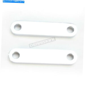 �N���[���p�[�c Klock werks�N���[���^�C���n�K�t�����g�t�F���_�[�}�E���g�u���b�N - 1410-0043 Klock Werks Chrome Tire Hugger Front Fender Mounting Blocks - 1410-0043