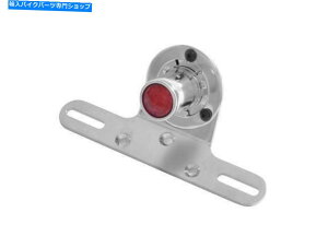 N[p[c gUeeX^C̃N[ALEDu[LXgbvTaillightI[goC/gCLdq}[N Retro Shotgun-Style Chrome Rear LED Brake Stop Taillight Motorcycle/Trike E-Mark