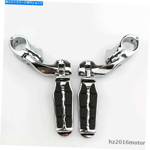 �N���[���p�[�c Harley-Davidson Road King Suspail US�p�N���[��1-1 / 4 �n�C�E�F�C�t�b�g�y�O�N�����v Chrome 1-1/4 Highway Foot Pegs Clamps For Harley-Davidson Road King Softail US�y���s�A���i�z