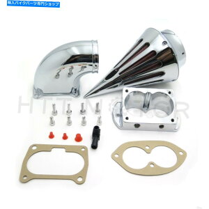 N[p[c 02-09vulcan 1500 1600̂߂̃XpCNN[GAN[i[tB^[ Spike Chrome Air Cleaner Filter For 02-09 Kawasaki Vulcan 1500 1600 Mean Strea