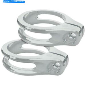 �N���[���p�[�c RSD - 0207-2013-CH - 49mm�t�H�[�N�N�����v�}�E���g�A�N���� RSD - 0207-2013-CH - 49mm Fork Clamp Mounts, Chrome