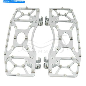 �N���[���p�[�c Chrome CNC�̃h���C�o�[�̃t�����g�{�[�hMX�̃n�[���[�c�A�[�O���C�hFLT FLTC�\�t�g Chrome CNC Driver Foot Floor Boards MX For Harley Tour Glide FLT FLTC Softail�y���s�A���i�z