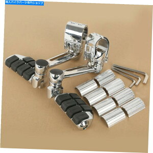 �N���[���p�[�c Honda Goldwing Gl1800 22/30 / 35mm�̂��߂̃N�������߉\�ȑ��x�݂̑��̃y�O Chrome Adjustable Foot Rest Foot Pegs Fit For Honda Goldwing GL1800 22/30/35mm�y���s�A���i�z