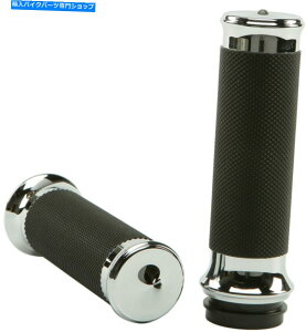 N[p[c n[hhCuN[VbNObvyATBWObvn[[FreeWheeler 15-20 Harddrive Chrome Shock Grip Pair TBW Fly By Wire Grips Harley Freewheeler 15-20