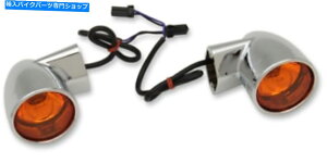 N[p[c hbOXyV[N[eۃX^CA^[M - 2020-1378 Drag Specialties Chrome Bullet-Style Rear Turn Signals - 2020-1378
