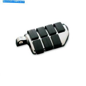 N[p[c NCL߉\ȃNSዾIISOtbgybORtH[gyAyAn[[ Kuryakyn Adjustable Chrome Rubber Dually ISO Footpeg Comfort Pegs Pair Harley