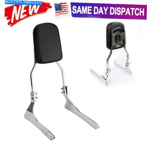 N[p[c Suzuki Boulevard C90 / VL1500N҂̂߂Chrome Flame Backrest Sissy Bar PadLbg Chrome Flame Backrest Sissy Bar Pad Kit For Suzuki Boulevard C90/VL1500 Intruder