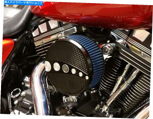 N[p[c Chrome-e-oGAN[i[tB^[Jo[ubNRgXgJbgn[[AXe[W1 CHROME-E-O AIR CLEANER FILTER COVER BLACK CONTRAST CUT HARLEY, STAGE 1 ONE