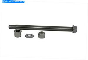 N[p[c Harley DavidsonɂtgANXLbgN[10̒V-Twin Front Axle Kit Chrome 10 Length for Harley Davidson by V-Twin