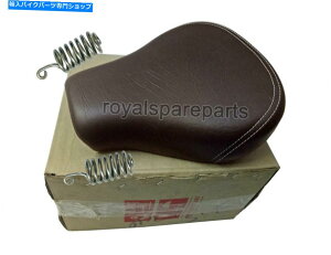 N[p[c t̏CGtB[hNVbNN[500cctgC_[\V[g Genuine Royal Enfield Classic Chrome 500cc Front Rider Solo Seat With Spring