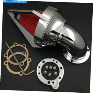 N[p[c Harley Sportsterc[Ô߂Chrome ConeXpCNGAN[i[ێKTI[goC Chrome Cone Spike Air Cleaner Intake Kt Motorcycle For Harley Sportster Touring