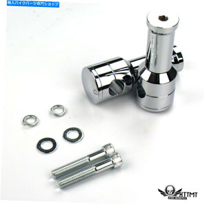 N[p[c n[[̂߂̃NXg[g4 "1" / 25mm}Egnho[CU[ Chrome Straight 4" Rise 1" /25mm Mount Handlebar Risers for Harley