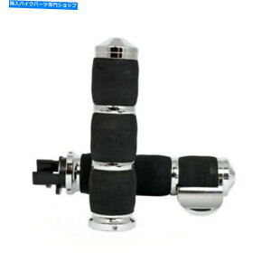 N[p[c Avon AirNbVB{XANAChl14-17̂߂̃Obv Avon Air Cushioned Grips With Boss, Chrome, For Indian 14-17