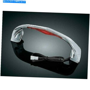 N[p[c z_GL1800S[hEBO2002-2013LEDgNbhnhN[bh Honda GL1800 Gold Wing 2002-2013LED Trunk Lid Handle Chrome Red for by Kuryakyn