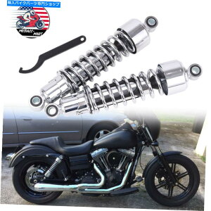 �N���[���p�[�c 11.75 �n�[���[�X�|�[�c�X�^�[XL 883 1200�X�[�p�[�O���C�h�̂��߂̃N�������A�V���b�N�A�u�\�[�o�[ 11.75 Chrome Rear Shock Absorber For Harley Sportster XL 883 1200 Super Glide�y���s�A���i�z