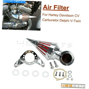 N[p[c Harley CVLu^[V-Twin ConeXpCNێCN[i[tB^[KN-SP3301 For Harley CV Carburetor V-Twin Cone Spike Intake Air Cleaner Filter KN-SP3301