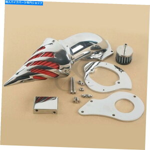 N[p[c Honda Shadow VLX600 1999N̂߂̃NA~jEGAN[iێtB^[Lbg Chrome Aluminum Air Cleaner Intake Filter Kit For Honda Shadow VLX600 1999-UP